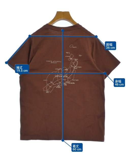 SLOBE IENA（スローブイエナ）Tシャツ・カットソー 茶 サイズ:-(M位) レディース/2200729993067