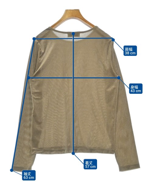 SLOBE IENA（スローブイエナ）Tシャツ・カットソー 茶 サイズ:-(M位) レディース/2200726660030