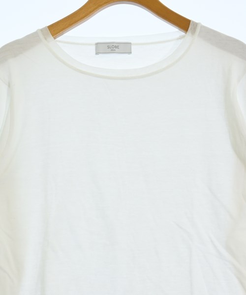 SLOBE IENA（スローブイエナ）Tシャツ・カットソー 白 サイズ:F レディース/2200731362073