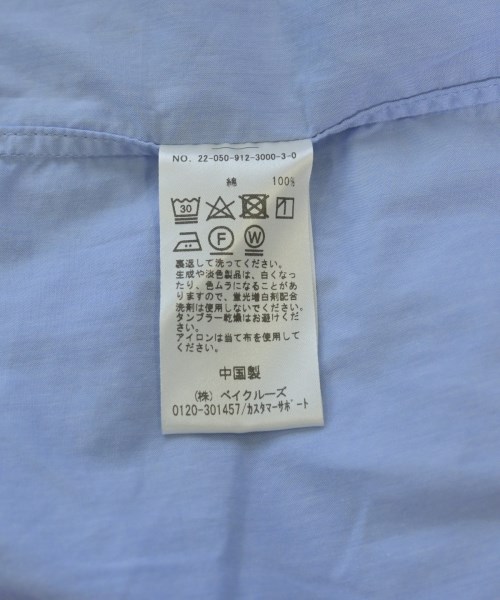 SLOBE IENA（スローブイエナ）カジュアルシャツ 青 サイズ:-(M位) レディース/2200727795052