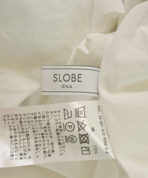 SLOBE IENA（スローブイエナ）ブラウス 白 サイズ:F レディース/2200728916043