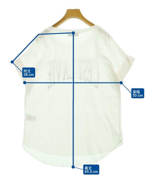 SLOBE IENA（スローブイエナ）Tシャツ・カットソー 白 サイズ:-(M位) レディース/2200732940102