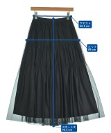 SLOBE IENA（スローブイエナ）ロング・マキシ丈スカート 黒 サイズ:-(M位) レディース/2200733893179