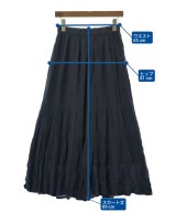 SLOBE IENA（スローブイエナ）ロング・マキシ丈スカート 紺 サイズ:38(M位) レディース/2200725919030