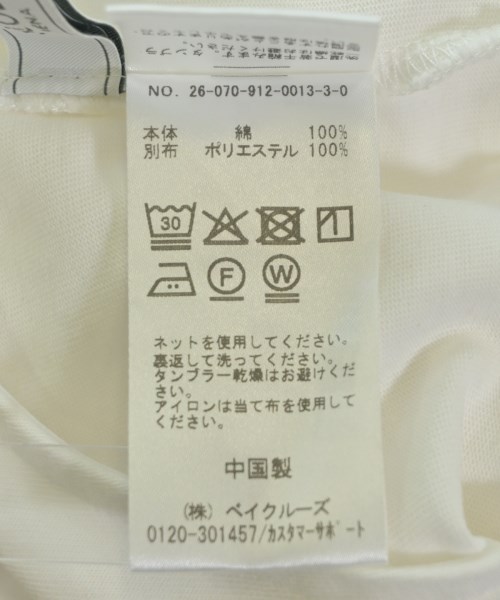 SLOBE IENA（スローブイエナ）カジュアルシャツ 白 サイズ:F レディース/2200721409054