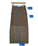 SLOBE IENA（スローブイエナ）ロング・マキシ丈スカート 茶 サイズ:-(M位) レディース/2200717368150