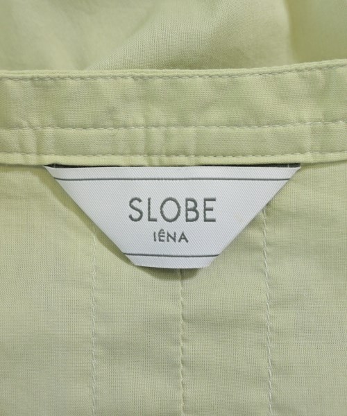 SLOBE IENA（スローブイエナ）シャツワンピース 緑 サイズ:F レディース/2200717860104