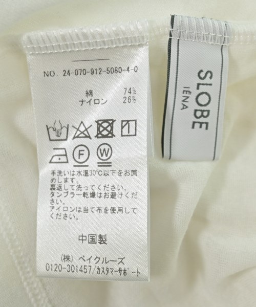 SLOBE IENA（スローブイエナ）Tシャツ・カットソー 白 サイズ:-(M位) レディース/2200718361167