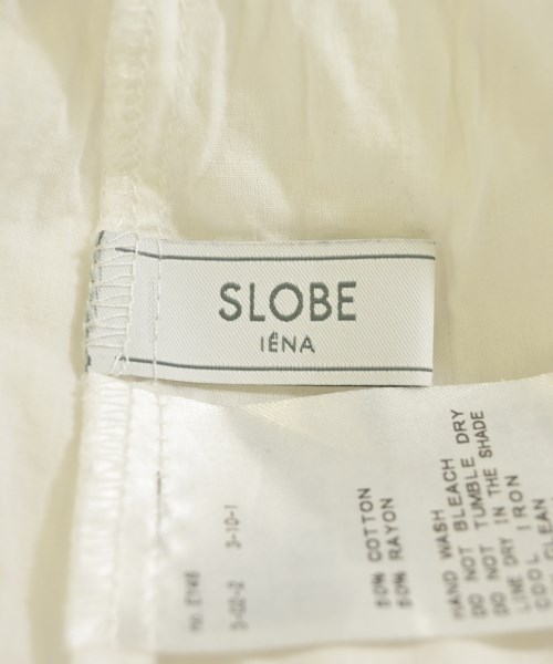 SLOBE IENA（スローブイエナ）ブラウス 白 サイズ:F レディース/2200725503017
