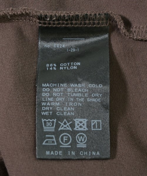 SLOBE IENA（スローブイエナ）Tシャツ・カットソー 茶 サイズ:F レディース/2200720940060