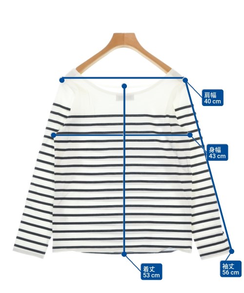 SLOBE IENA（スローブイエナ）Tシャツ・カットソー 白 サイズ:-(S位) レディース/2200675410144