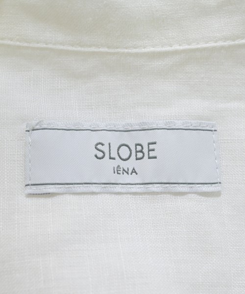 SLOBE IENA（スローブイエナ）カジュアルシャツ 白 サイズ:36(S位) レディース/2200679487067
