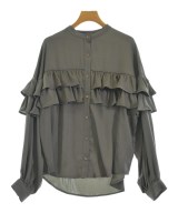 SLOBE IENA（スローブイエナ）ブラウス 茶 サイズ:F レディース/2200680287052