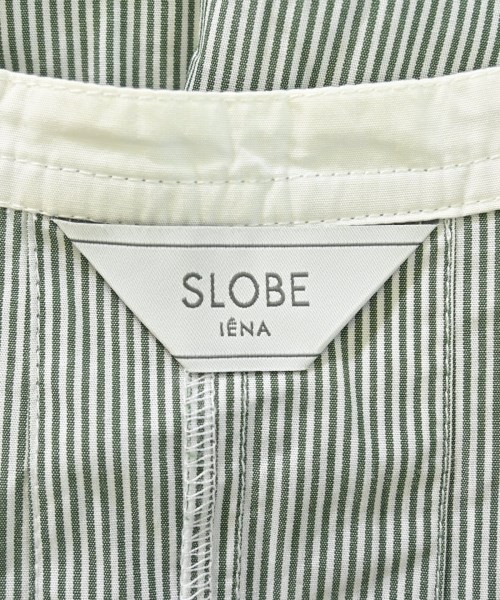 SLOBE IENA（スローブイエナ）シャツワンピース 緑 サイズ:F レディース/2200679764052