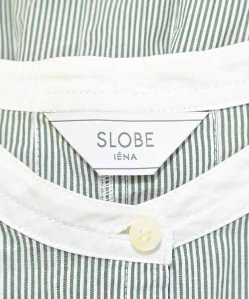 SLOBE IENA（スローブイエナ）シャツワンピース 緑 サイズ:F レディース/2200679764052