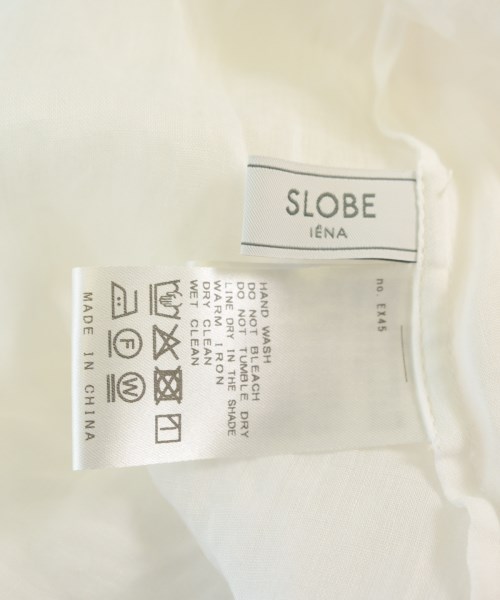 SLOBE IENA（スローブイエナ）ブラウス 白 サイズ:F レディース/2200685296059