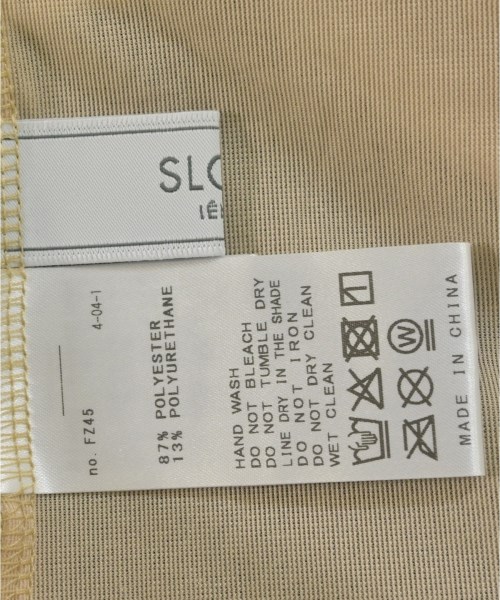 SLOBE IENA（スローブイエナ）Tシャツ・カットソー ベージュ サイズ:F レディース/2200685380048