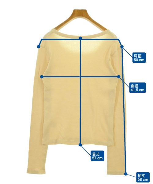 SLOBE IENA（スローブイエナ）Tシャツ・カットソー ベージュ サイズ:F レディース/2200678377178
