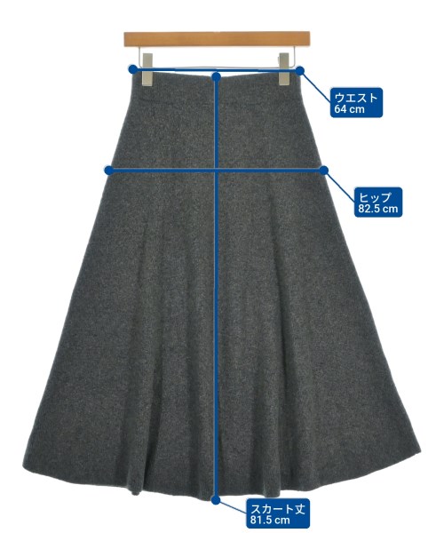 SLOBE IENA（スローブイエナ）ロング・マキシ丈スカート グレー サイズ:-(M位) レディース/2200680772152