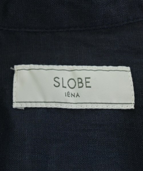 SLOBE IENA（スローブイエナ）ブラウス 紺 サイズ:36(S位) レディース/2200686517177