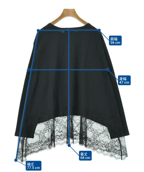 SLOBE IENA（スローブイエナ）Tシャツ・カットソー 黒 サイズ:F レディース/2200685160046