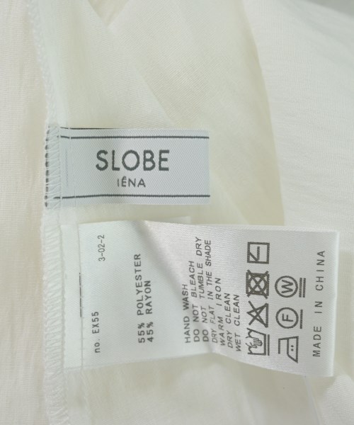 SLOBE IENA（スローブイエナ）ブラウス 白 サイズ:F レディース/2200680725233