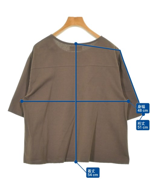 SLOBE IENA（スローブイエナ）Tシャツ・カットソー 茶 サイズ:-(M位) レディース/2200685782095