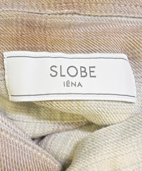 SLOBE IENA（スローブイエナ）カジュアルシャツ 茶 サイズ:-(M位) レディース/2200689155109