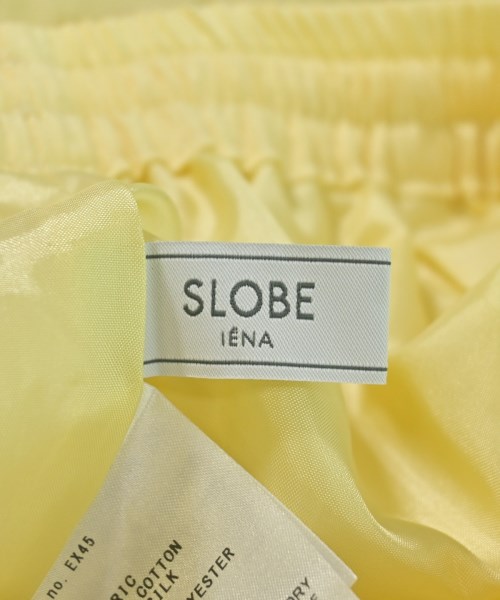 SLOBE IENA（スローブイエナ）ロング・マキシ丈スカート 黄 サイズ:F レディース/2200680541185