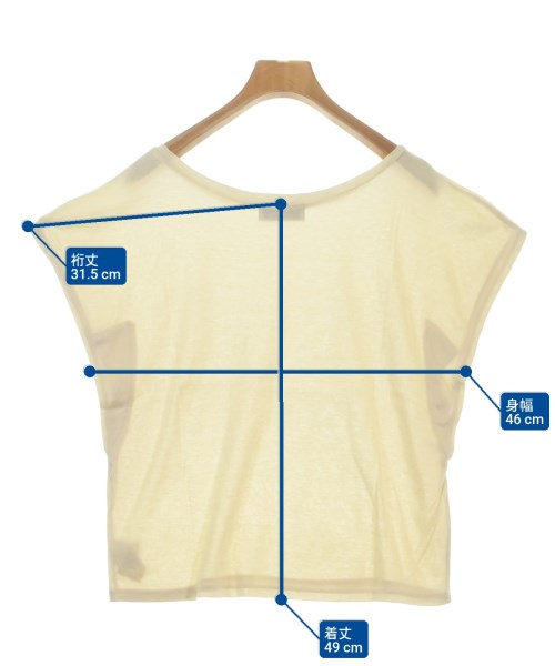 SLOBE IENA（スローブイエナ）Tシャツ・カットソー ベージュ サイズ:F レディース/2200688310059