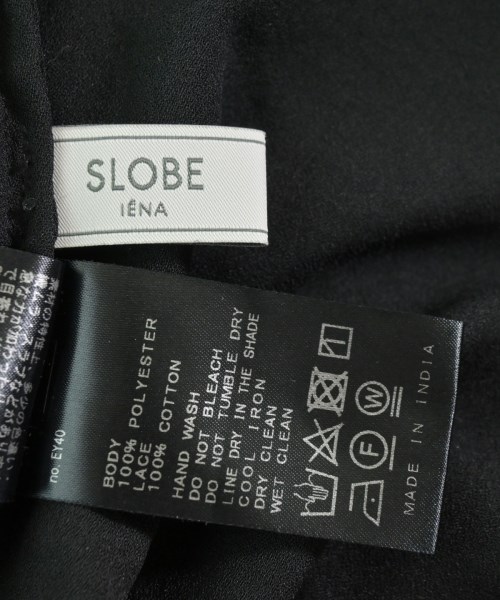 SLOBE IENA（スローブイエナ）カジュアルシャツ 黒 サイズ:F レディース/2200686659068