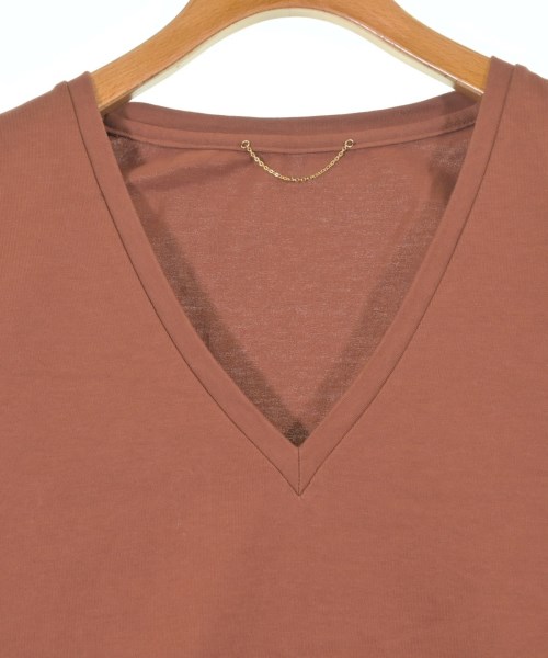 MUSE de Deuxieme Classe（ミューズドゥドゥーズィーエムクラス）Tシャツ・カットソー 茶 サイズ:-(M位) レディース/2200635158215