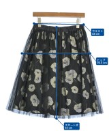 OPAQUE（オペーク）ひざ丈スカート 黒 サイズ:40(L位) レディース/2200616724019