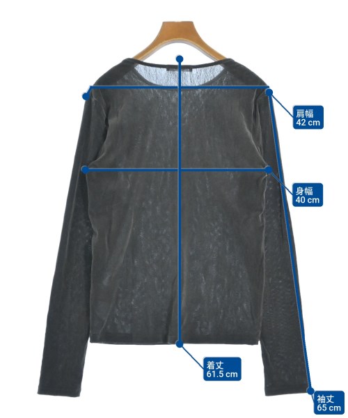 OPAQUE（オペーク）Tシャツ・カットソー グレー サイズ:40(L位) レディース/2200671182106