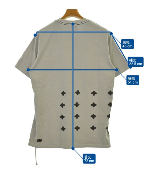 Ksubi（スビ）Tシャツ・カットソー グレー サイズ:M メンズ/2200643171039