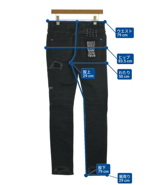 Ksubi（スビ）デニムパンツ 黒 サイズ:30(M位) メンズ/2200617859017