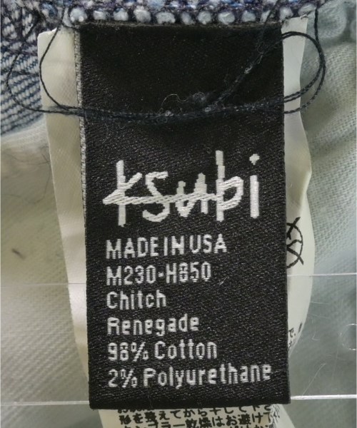 Ksubi（スビ）デニムパンツ 青 サイズ:29(S位) メンズ/2200619014087