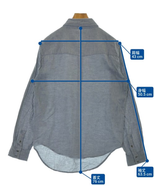 Ksubi（スビ）カジュアルシャツ 青 サイズ:M メンズ/2200655412038