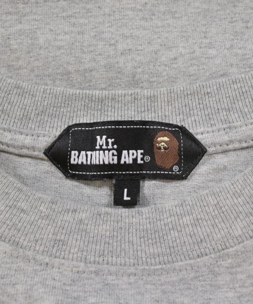 Mr.BATHING APE by UNITED ARROWS（ミスターベイシングエイプバイユナ）Tシャツ・カットソー グレー サイズ:L メンズ/2200638384055