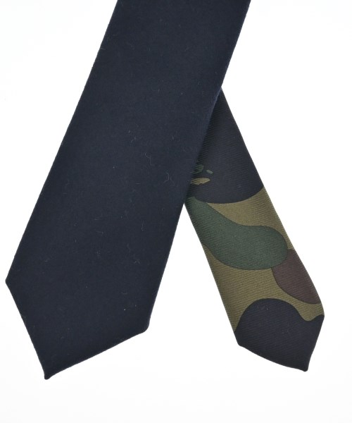 Mr.BATHING APE by UNITED ARROWS（ミスターベイシングエイプバイユナ）ネクタイ 紺 サイズ:F メンズ/2200677881065