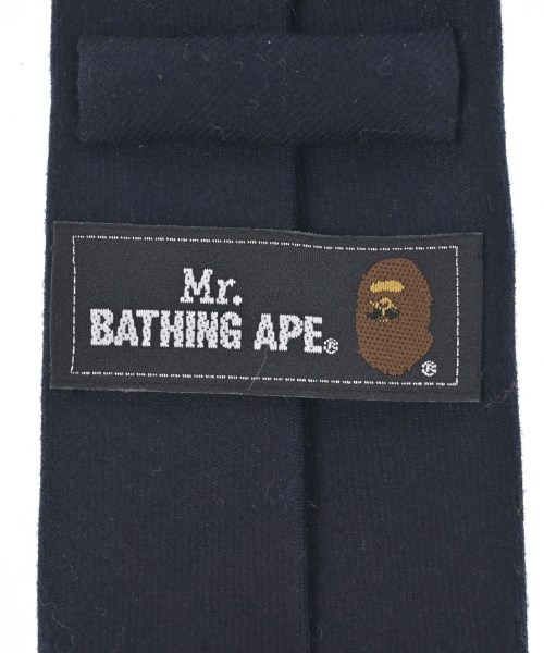 Mr.BATHING APE by UNITED ARROWS（ミスターベイシングエイプバイユナ）ネクタイ 紺 サイズ:F メンズ/2200677881065