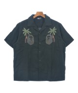Mr.BATHING APE by UNITED ARROWS（ミスターベイシングエイプバイユナ）カジュアルシャツ 黒 サイズ:L メンズ/2200712030045