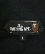 Mr.BATHING APE by UNITED ARROWS（ミスターベイシングエイプバイユナ）カジュアルシャツ 黒 サイズ:L メンズ/2200712030045