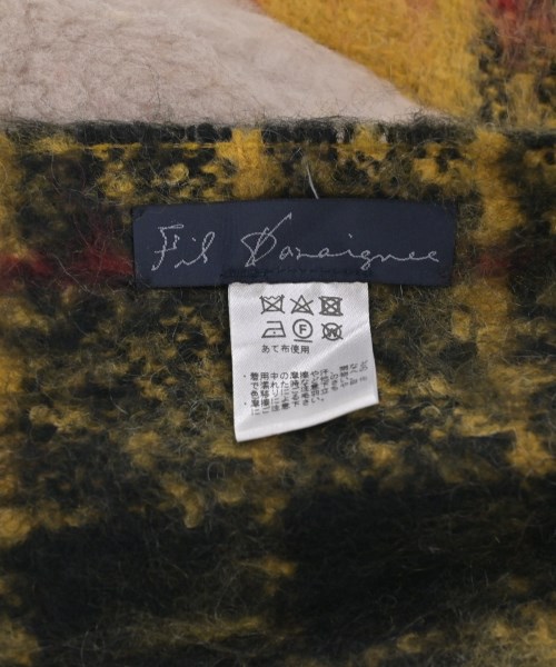 Fil D'araignee（フィルダレニエ）マフラー 黄 サイズ:- レディース/2200638852042