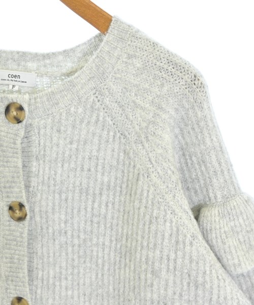 coen（コーエン）カーディガン グレー サイズ:F レディース/2200675552011