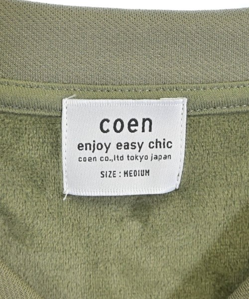 coen（コーエン）スウェット カーキ サイズ:M レディース/2200673450043