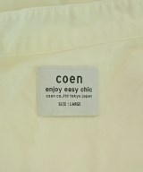 coen（コーエン）カジュアルシャツ 白 サイズ:L レディース/2200674625150