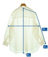 coen（コーエン）カジュアルシャツ 白 サイズ:L レディース/2200674625150