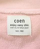 coen（コーエン）スウェット ピンク サイズ:F レディース/2200688943059