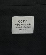 coen（コーエン）カジュアルシャツ 黒 サイズ:S レディース/2200699877060